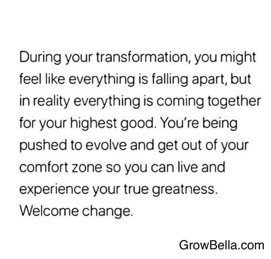 Grow Bella Today for Tomorrow! Be the best you can be
