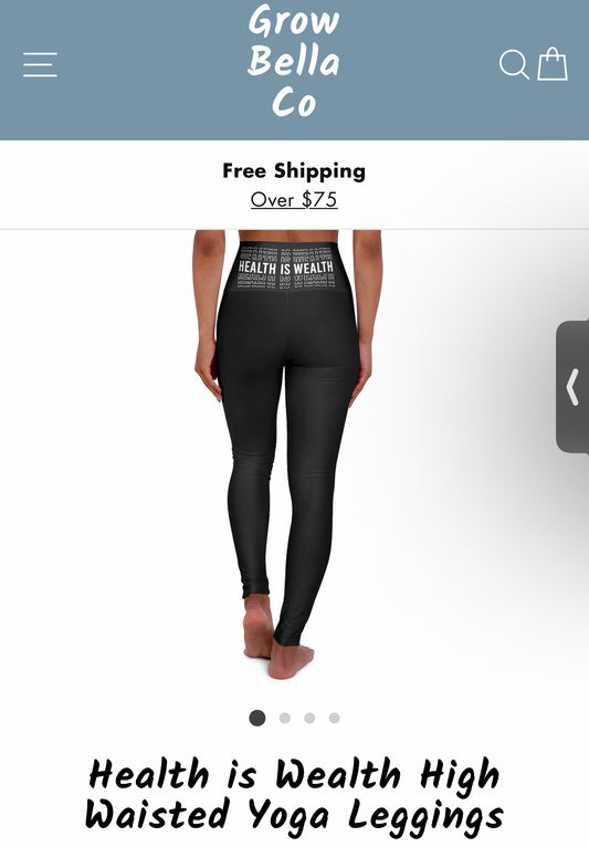 Embrace Your Best Life with Grow Bella High Waisted Yoga Pants