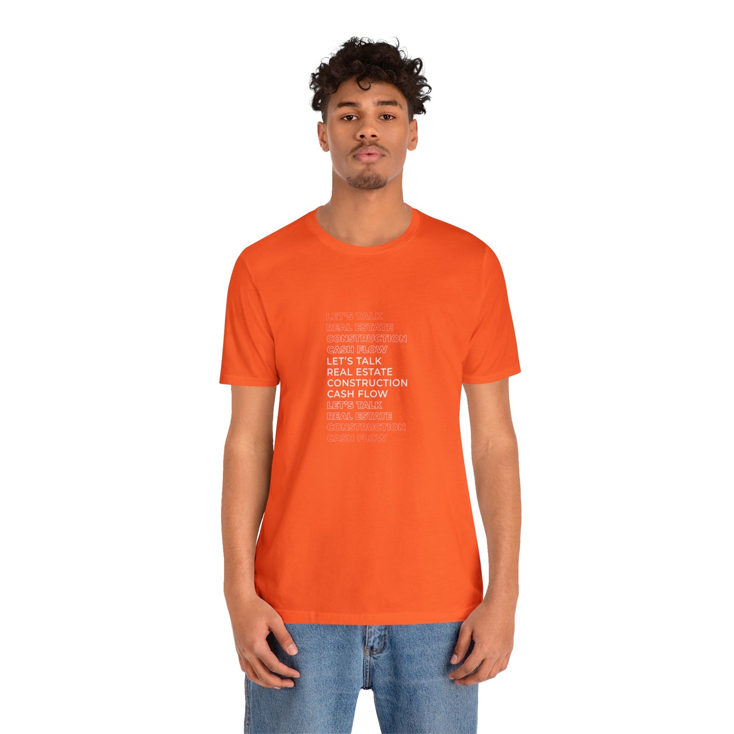 Real Estate, Construction, Cash Flow Short Sleeve Tee