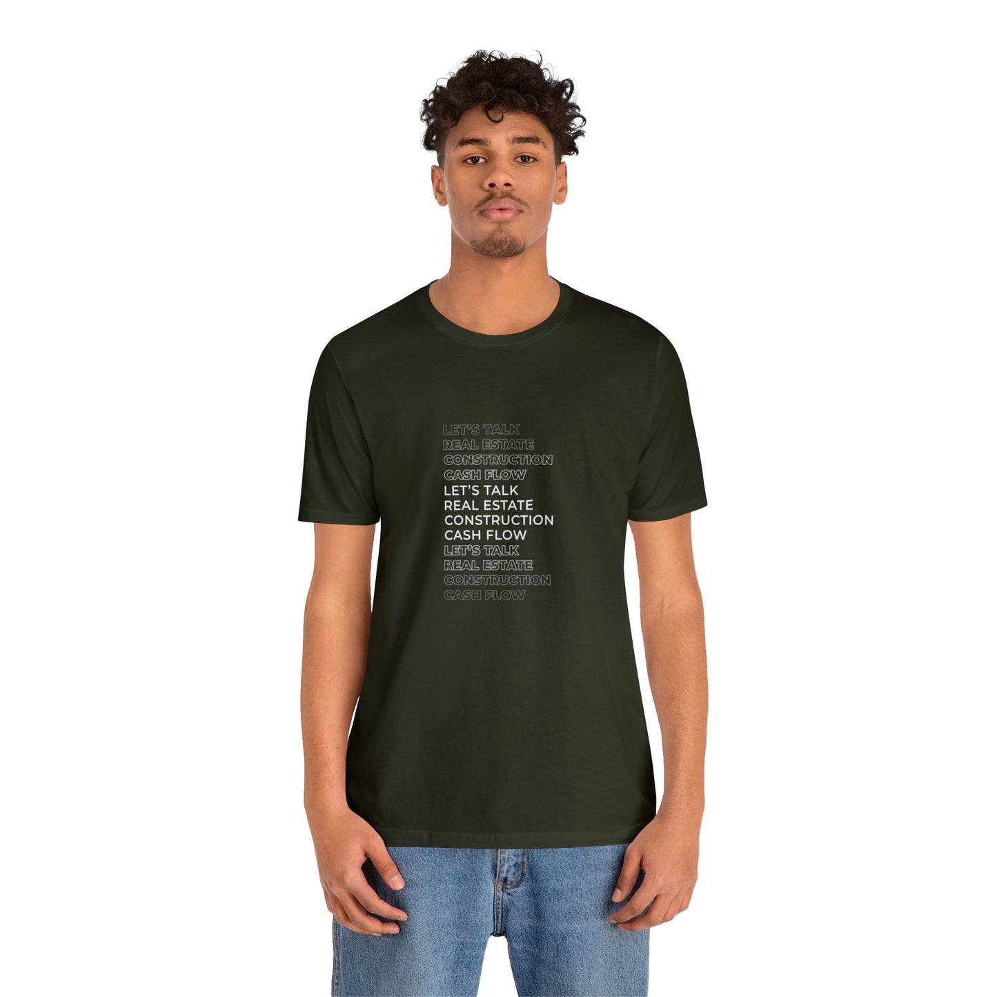 Real Estate, Construction, Cash Flow Short Sleeve Tee