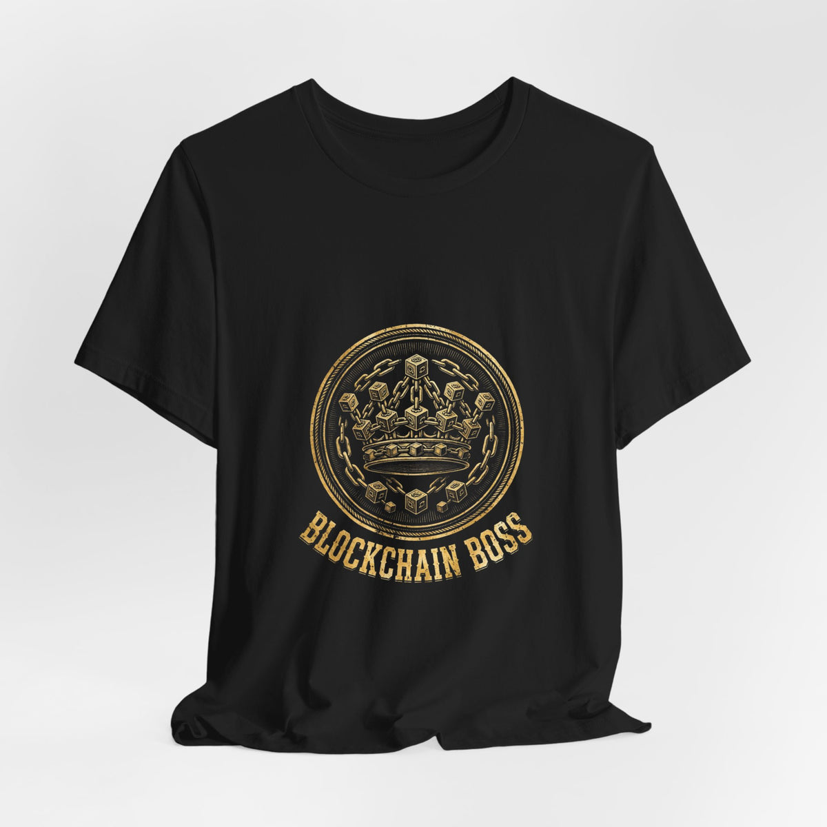 Grow Bella "Blockchain Boss" Illustrated Tee