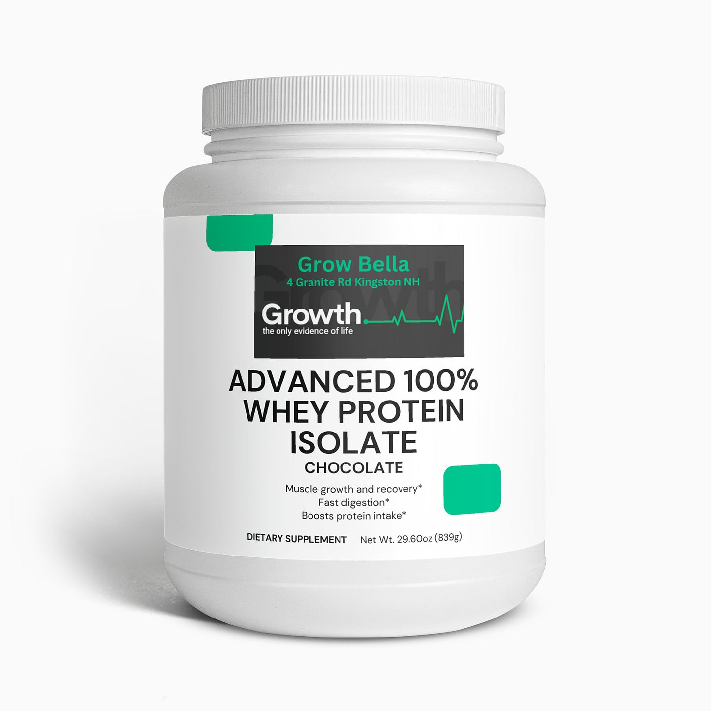 Advanced 100% Whey Protein Isolate (Chocolate)