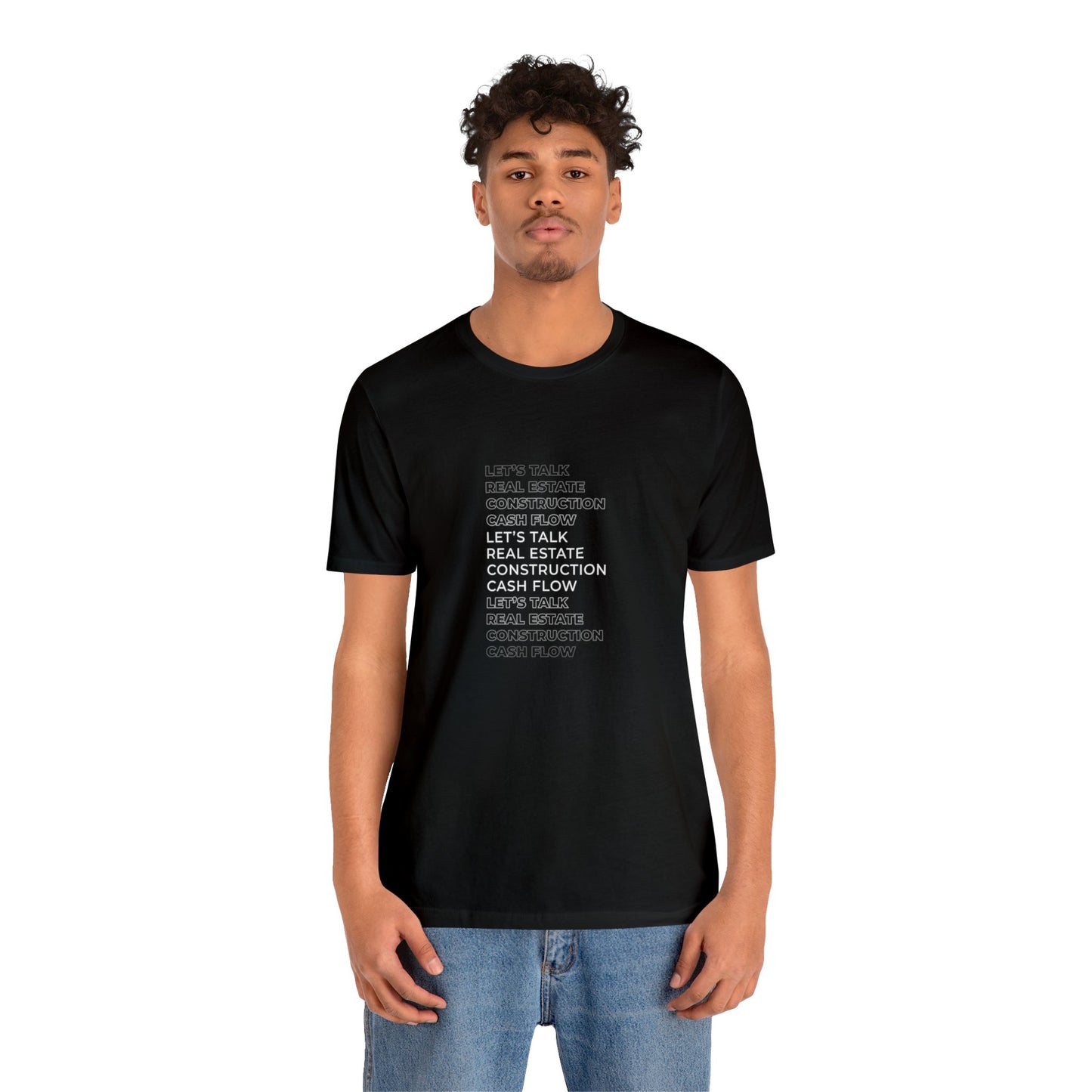 Real Estate, Construction, Cash Flow Short Sleeve Tee