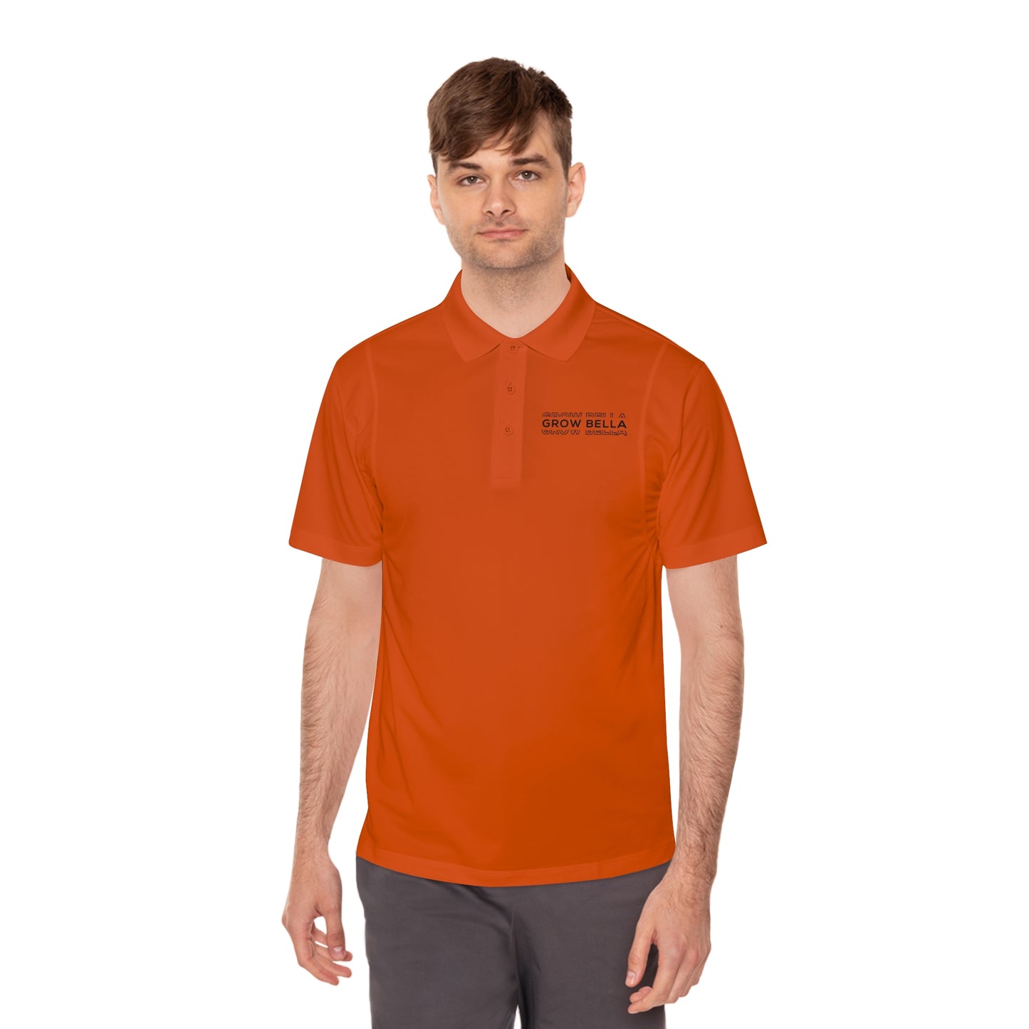 Grow Bella Men's Sport Polo Shirt