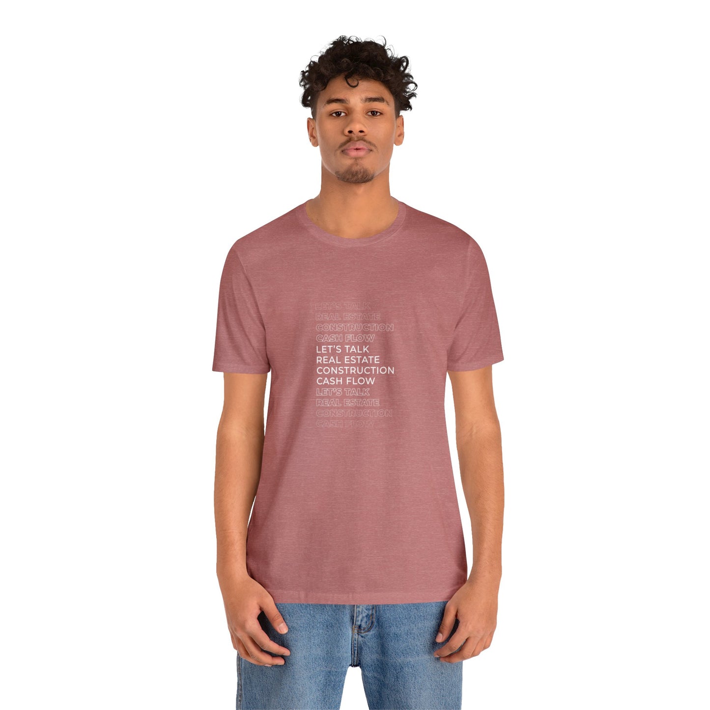 Real Estate, Construction, Cash Flow Short Sleeve Tee