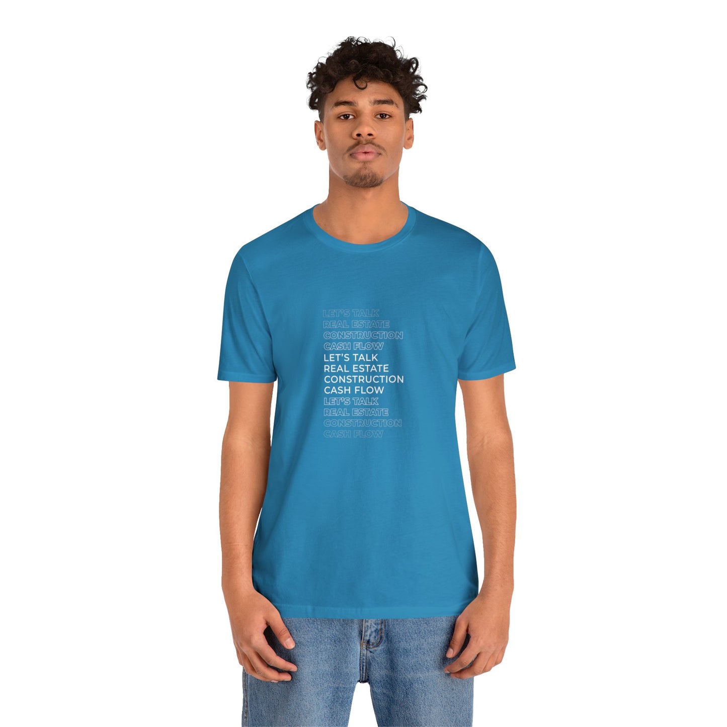 Real Estate, Construction, Cash Flow Short Sleeve Tee