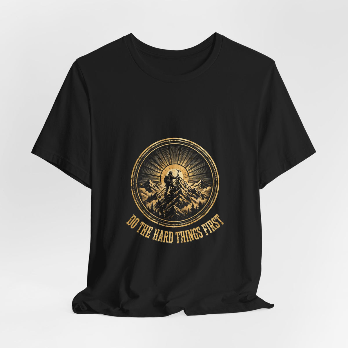 Grow Bella "Do the Hard Things First" Illustrated Tee