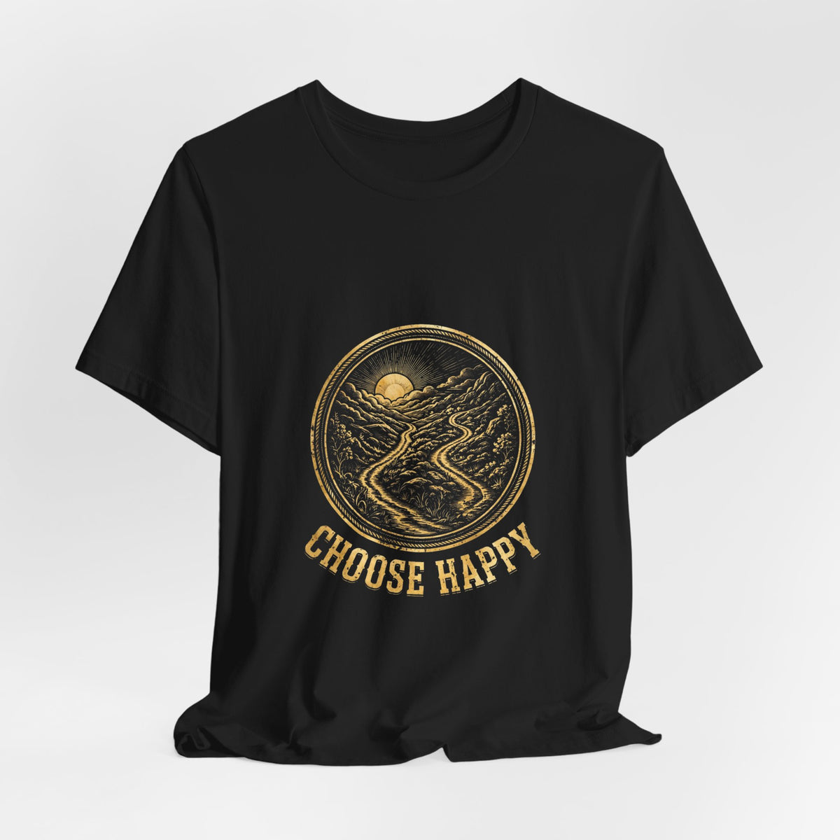 Grow Bella "Choose Happy" Illustrated Tee