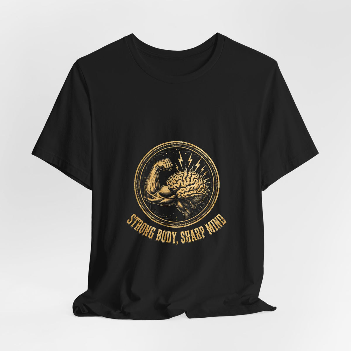 Grow Bella "Strong Body, Sharp Mind" Illustrated Tee