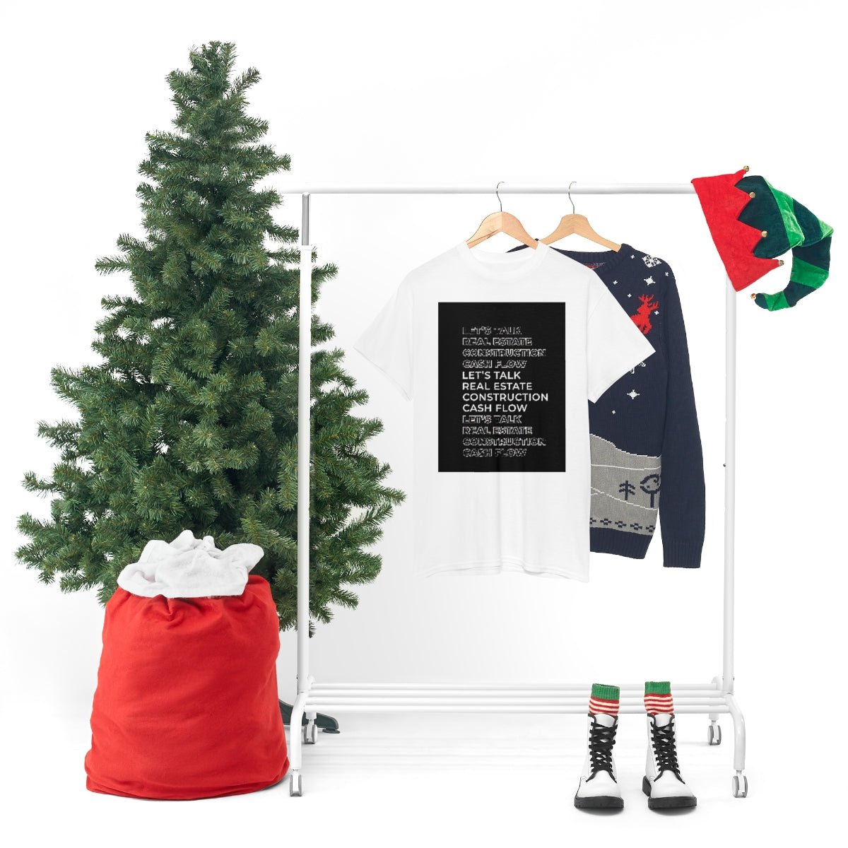 Real Estate, Construction, Cash Flow Cotton Tee