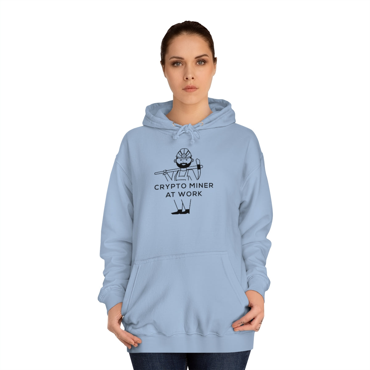 Let People know You Mine Crypto with our mining Hoodie