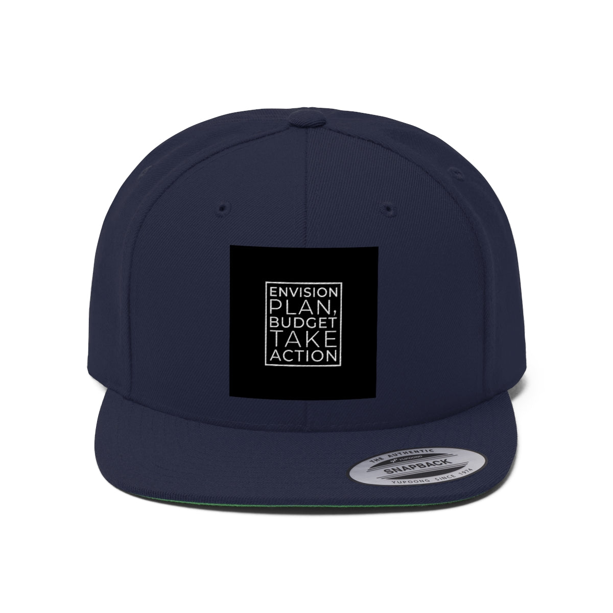 Envision Plan Budget Snap Back Flat Bill Hat