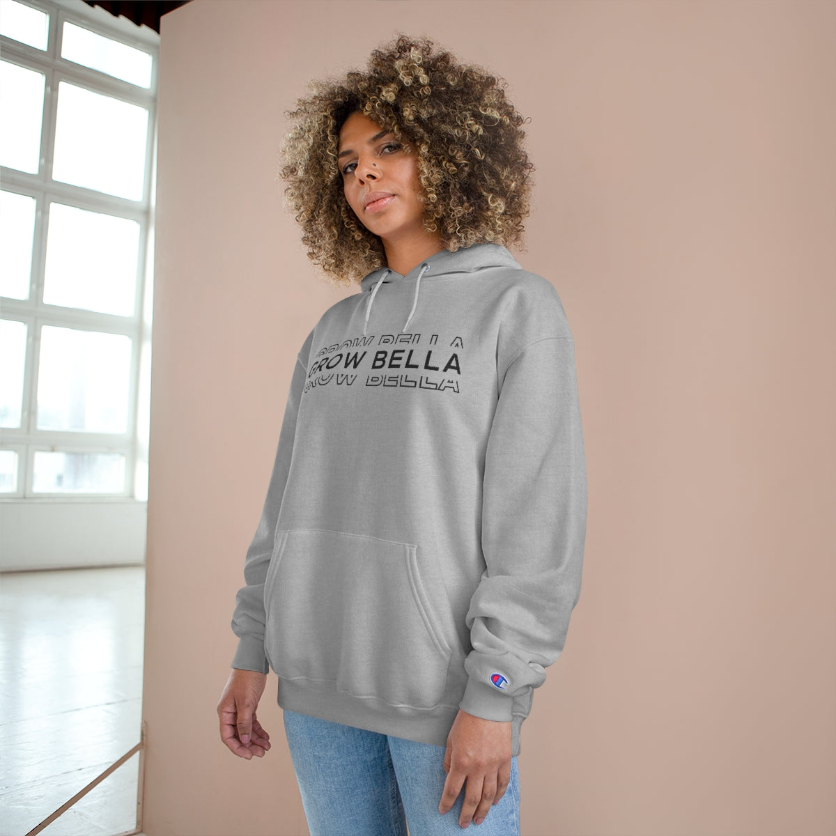 Grow Bella Champion Hoodie