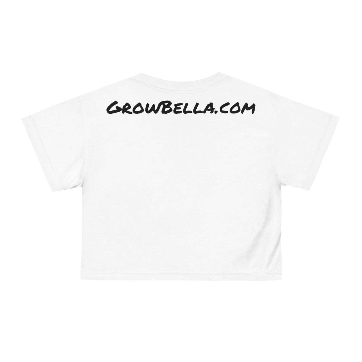 BTC is not printed Crop Tee