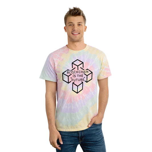 Block Chain is the future  Tie-Dye Tee
