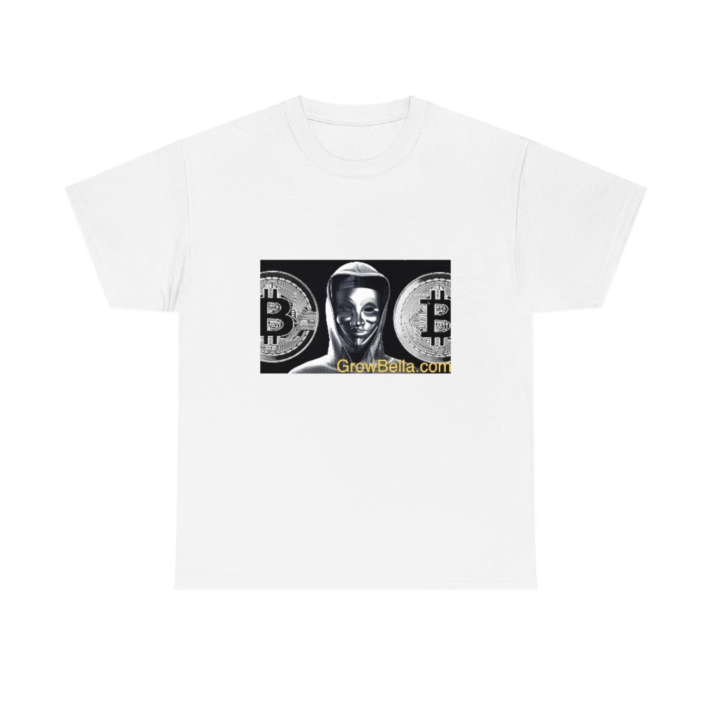 Satoshi Nakamoto BTC Unisex heavy Cotton Tee