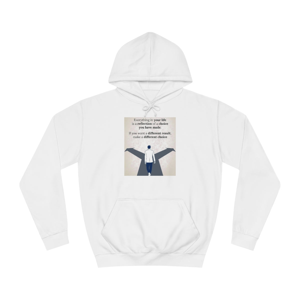 Choose the right Path, Grow Bella Hoodie