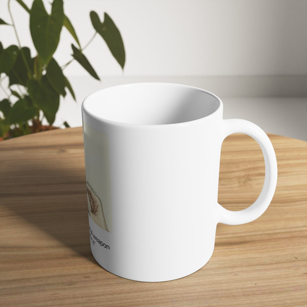 Knowledge is Power  15 & 11oz White Ceramic Mug