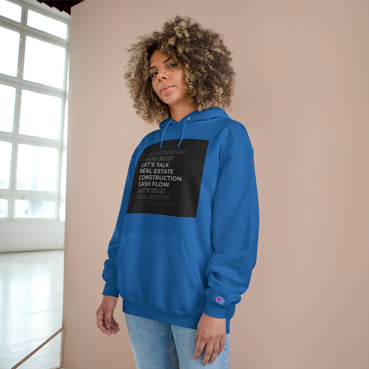 Real Estate Construction Cash flow! Champion Hoodie