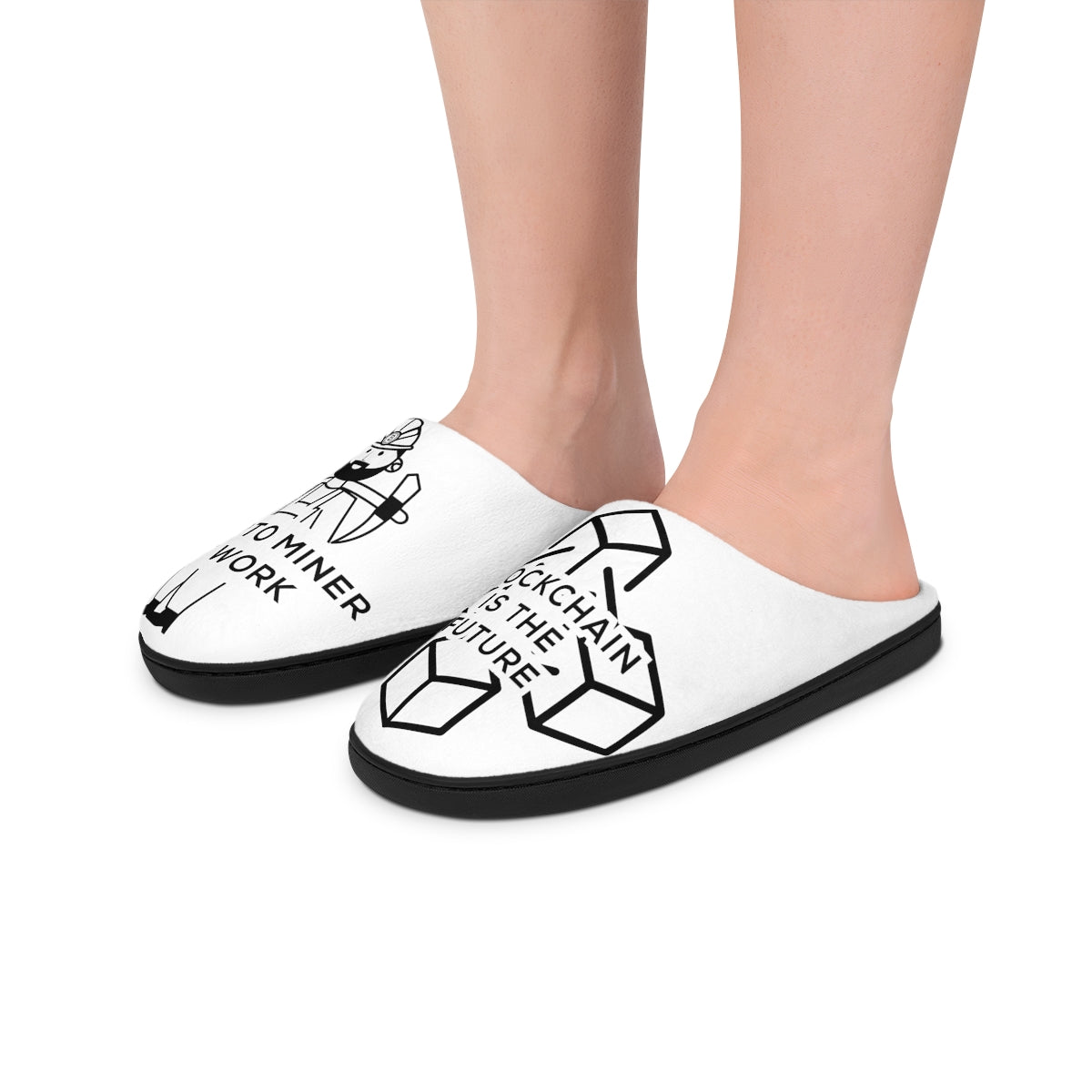 Men's Indoor Crypto Miner Slippers