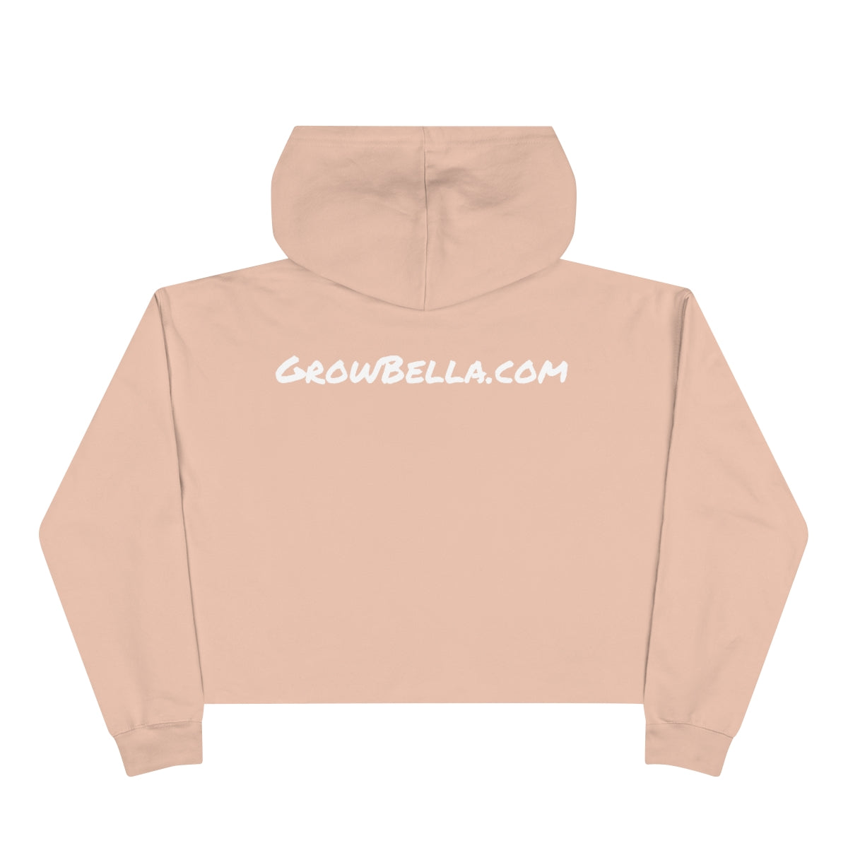 Health Wealth Happiness Womens Crop Hoodie