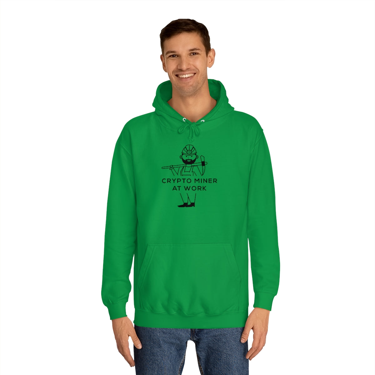 Let People know You Mine Crypto with our mining Hoodie