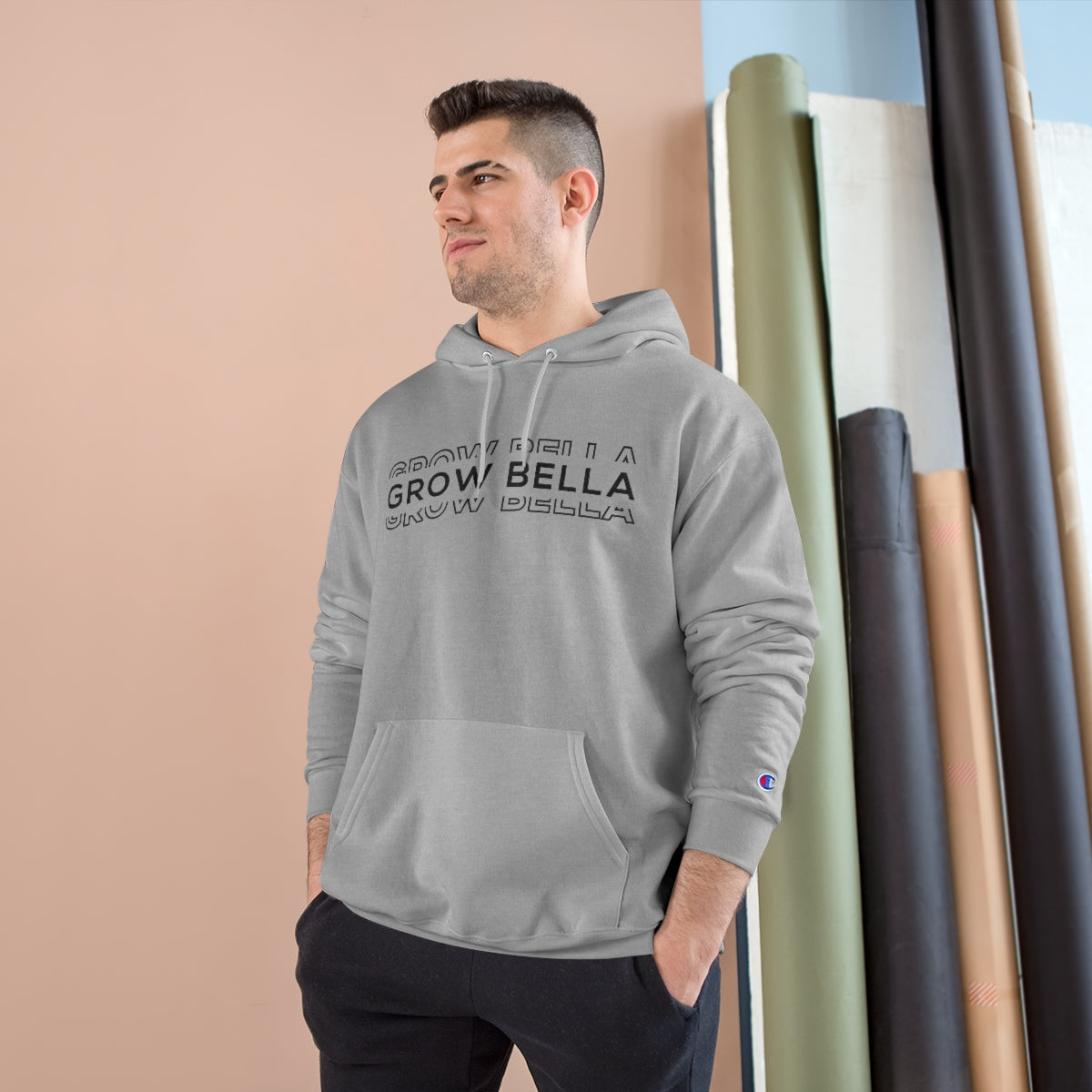 Grow Bella Champion Hoodie