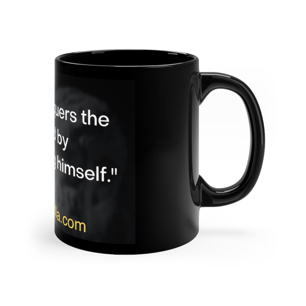 Man vs Self. 11oz Black Mug