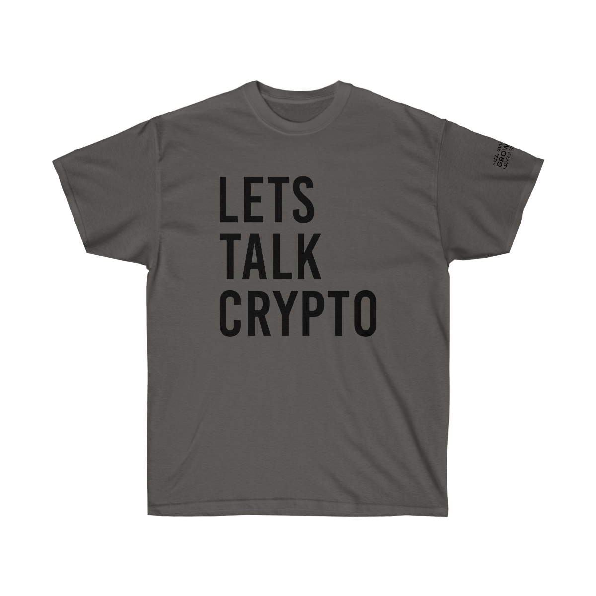Let's Talk Crypto. Unisex Ultra Cotton Tee