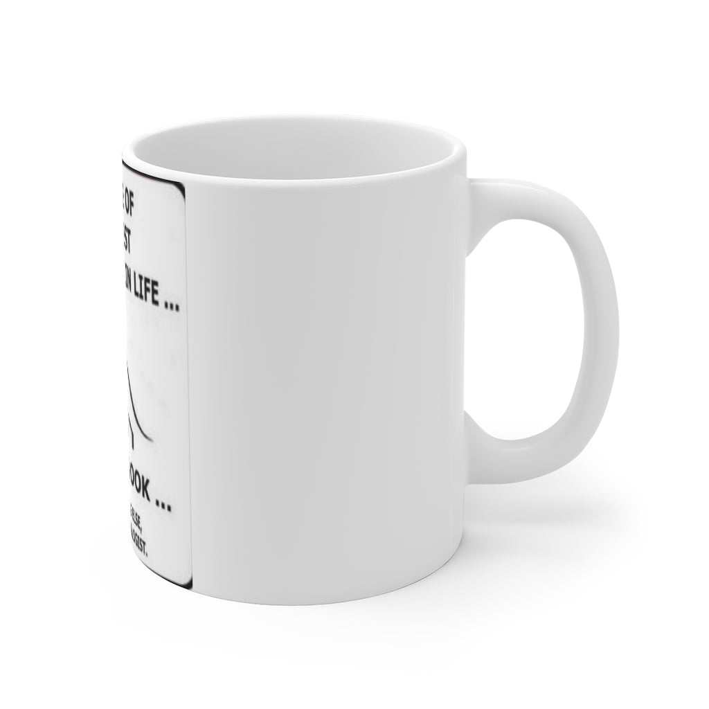 Read First Think Later 11oz Mug