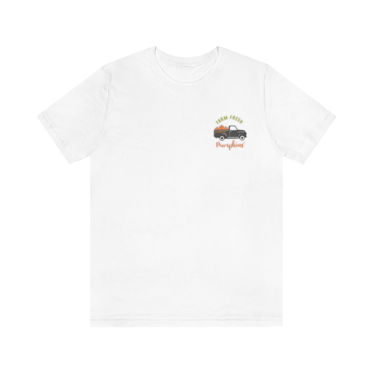 Old Truck & Pumpkins No Better Way to Roll into Fall This October 10/22 Grab this Unisex Jersey Short Sleeve Tee