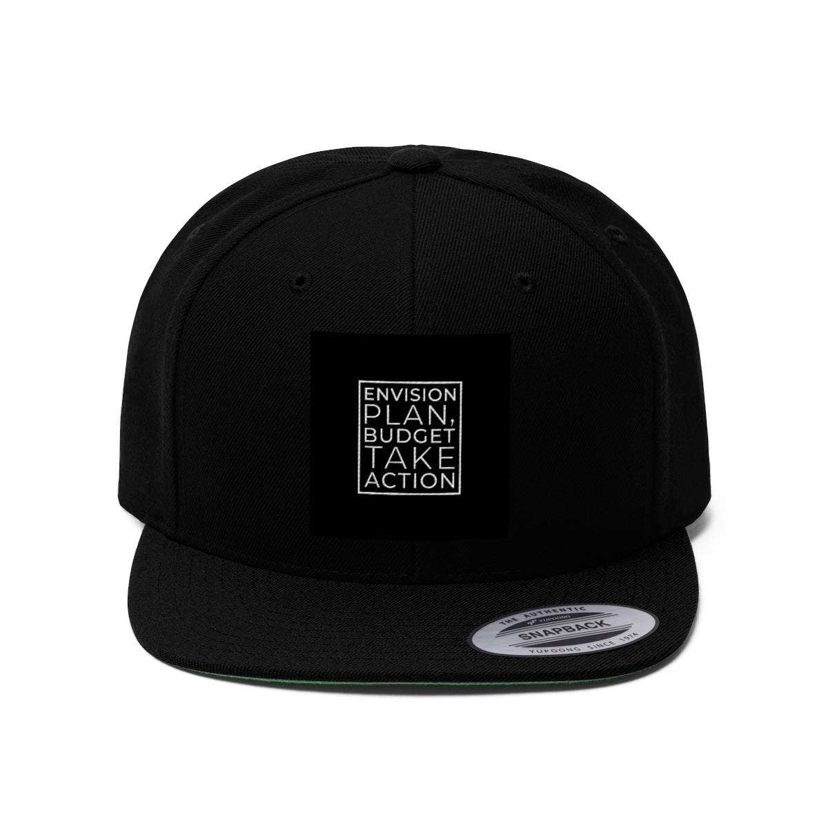 Envision Plan Budget Snap Back Flat Bill Hat