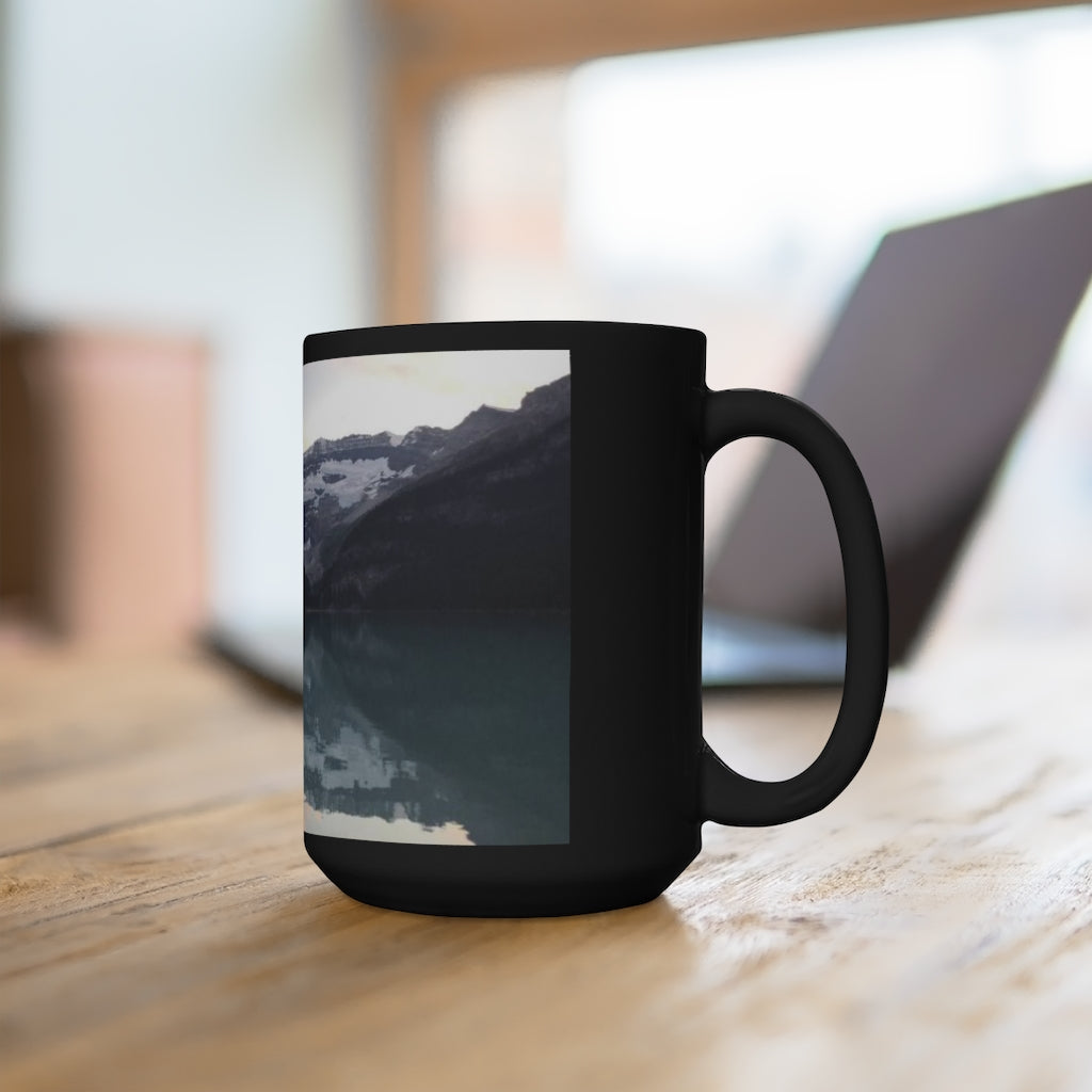 Amazing Places 15oz Black Mug