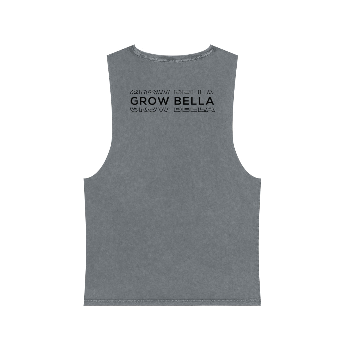 Bitcoin is Not Printed Stonewash Tank Top
