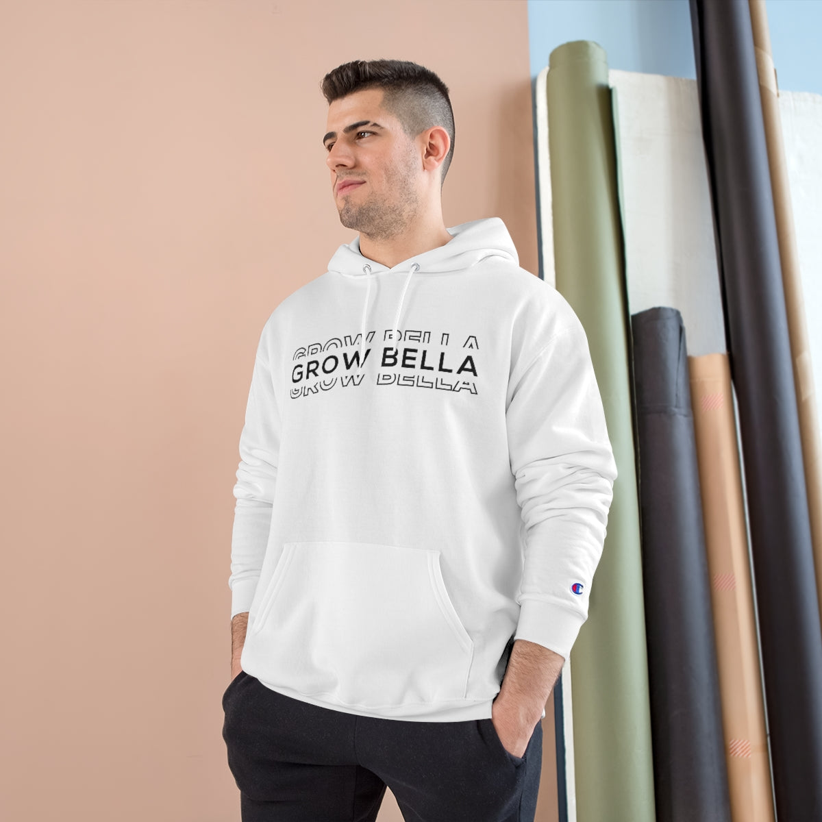 Grow Bella Champion Hoodie