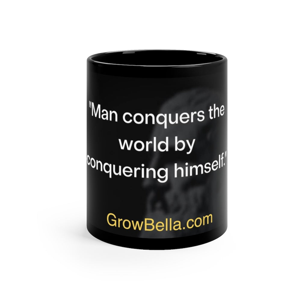 Man vs Self. 11oz Black Mug