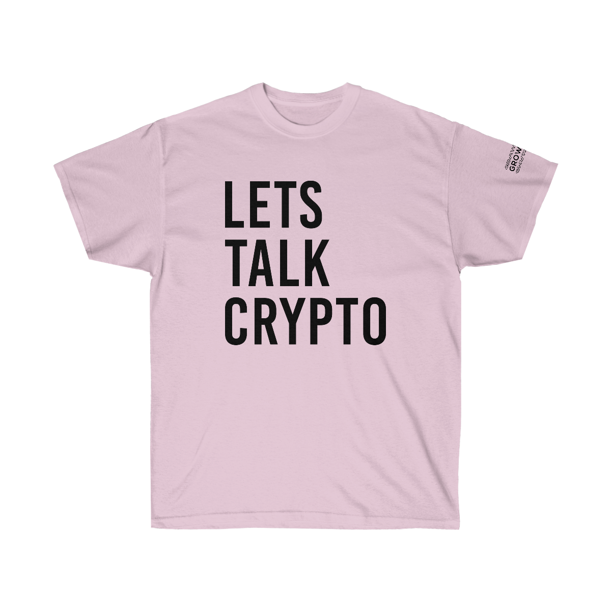 Let's Talk Crypto. Unisex Ultra Cotton Tee