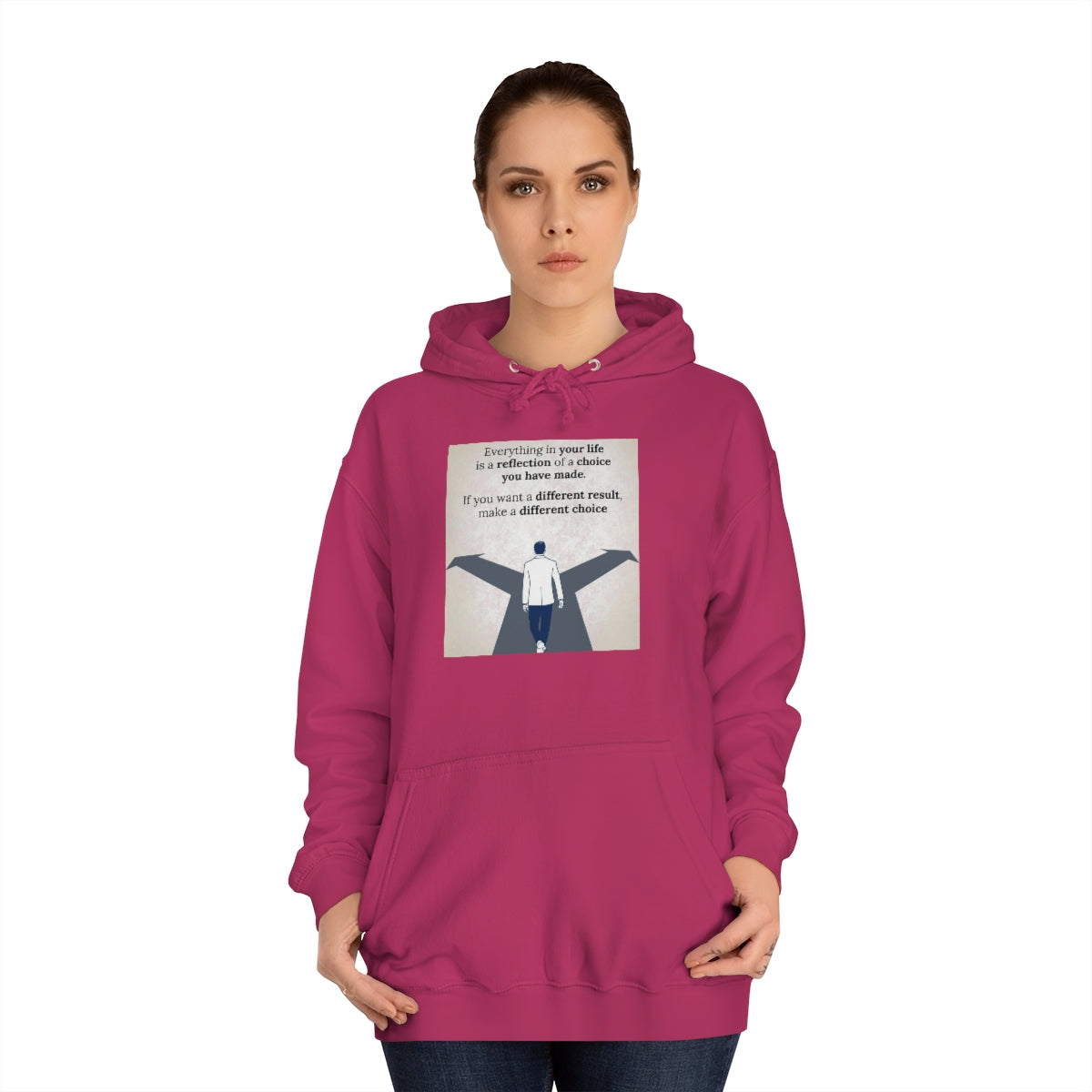 Choose the right Path, Grow Bella Hoodie