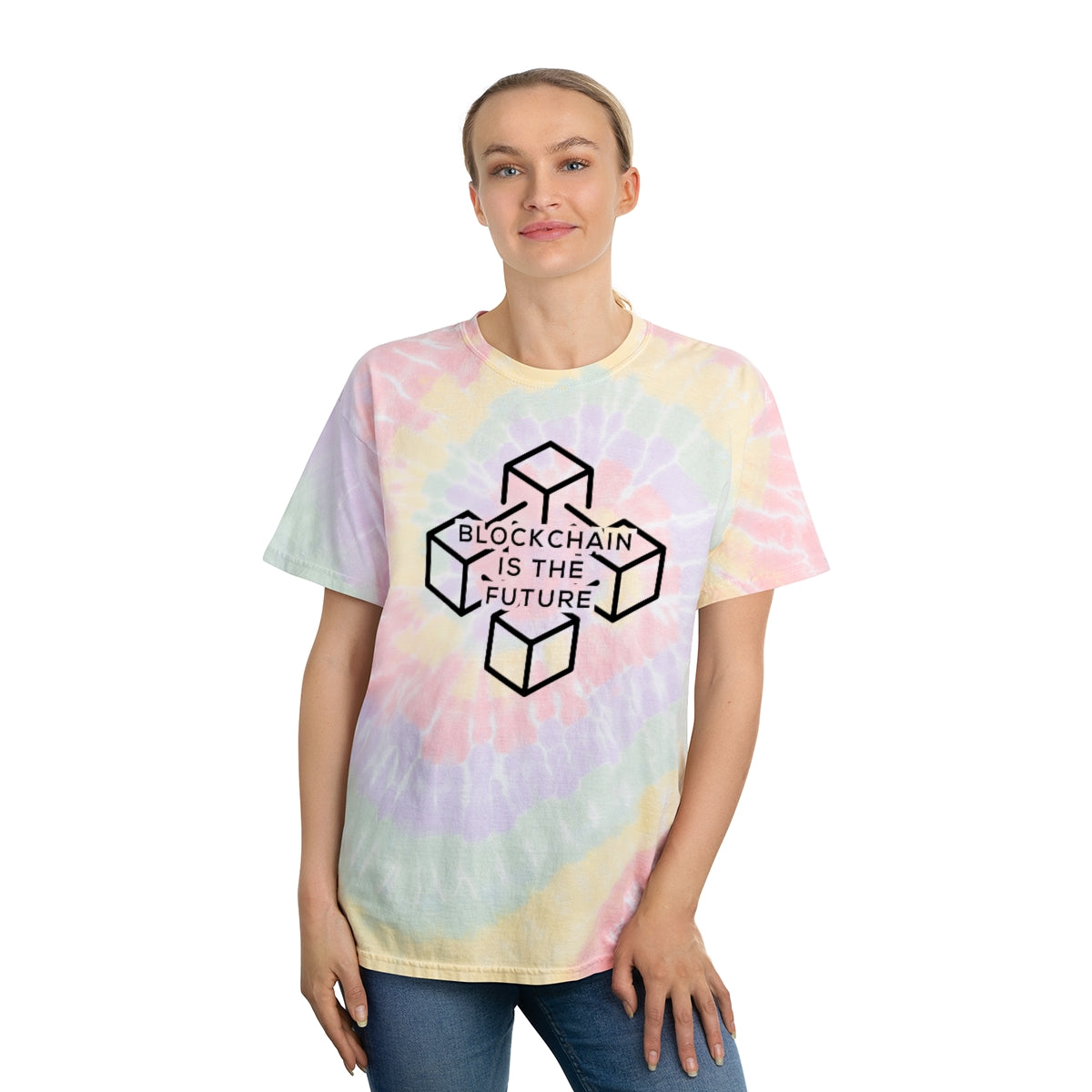 Block Chain is the future Tie-Dye Tee
