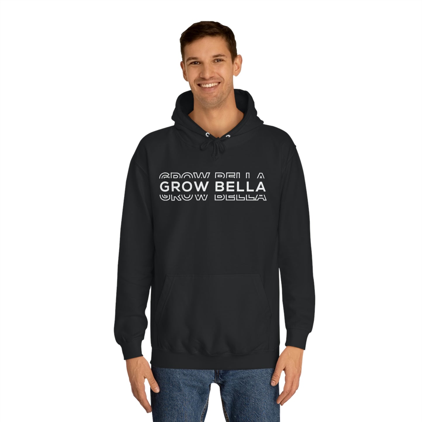 Grow Bella Hoodie. Black & Grey available