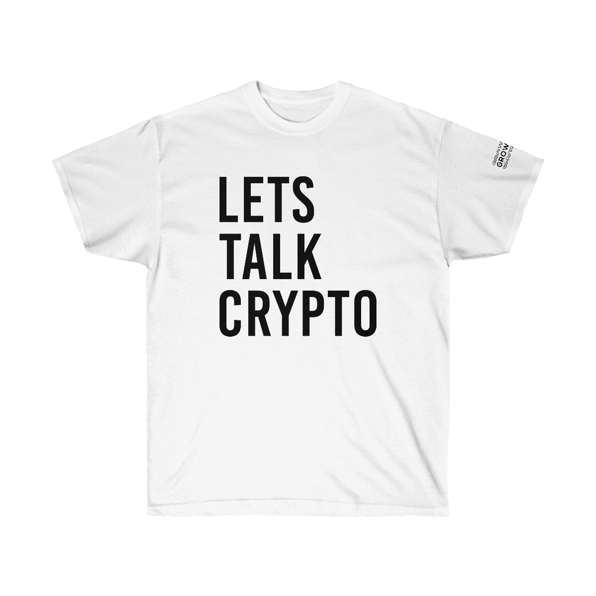 Let's Talk Crypto. Unisex Ultra Cotton Tee