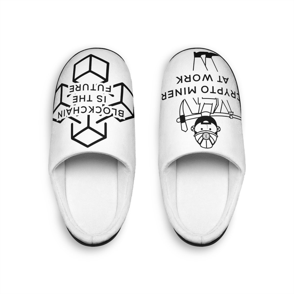 Men's Indoor Crypto Miner Slippers