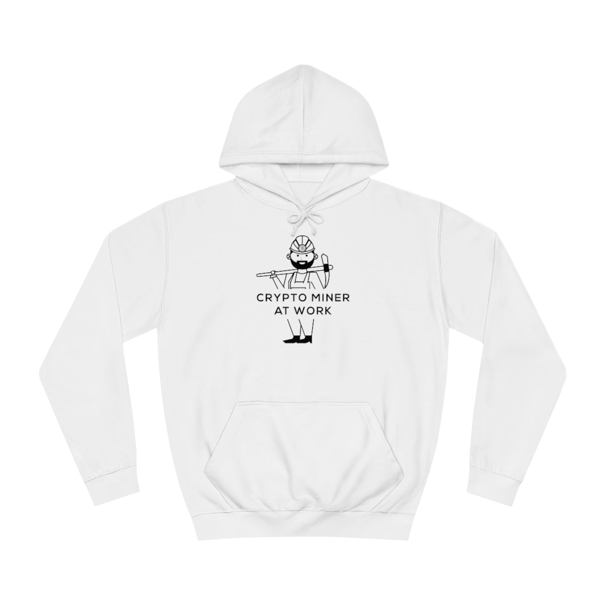 Let People know You Mine Crypto with our mining Hoodie