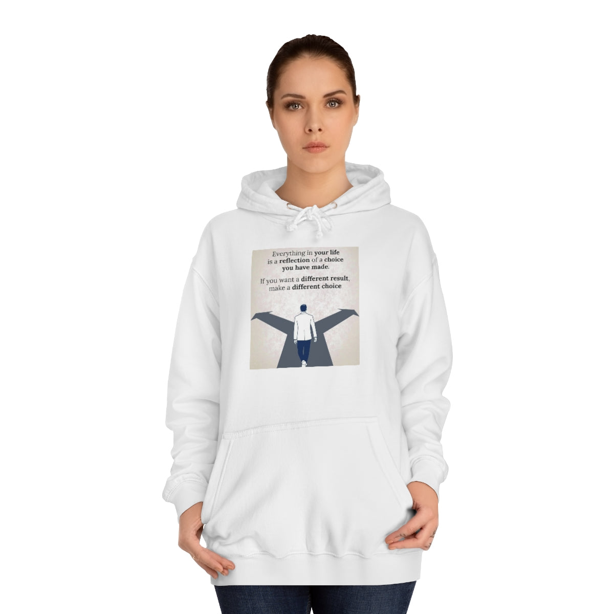 Choose the right Path, Grow Bella Hoodie
