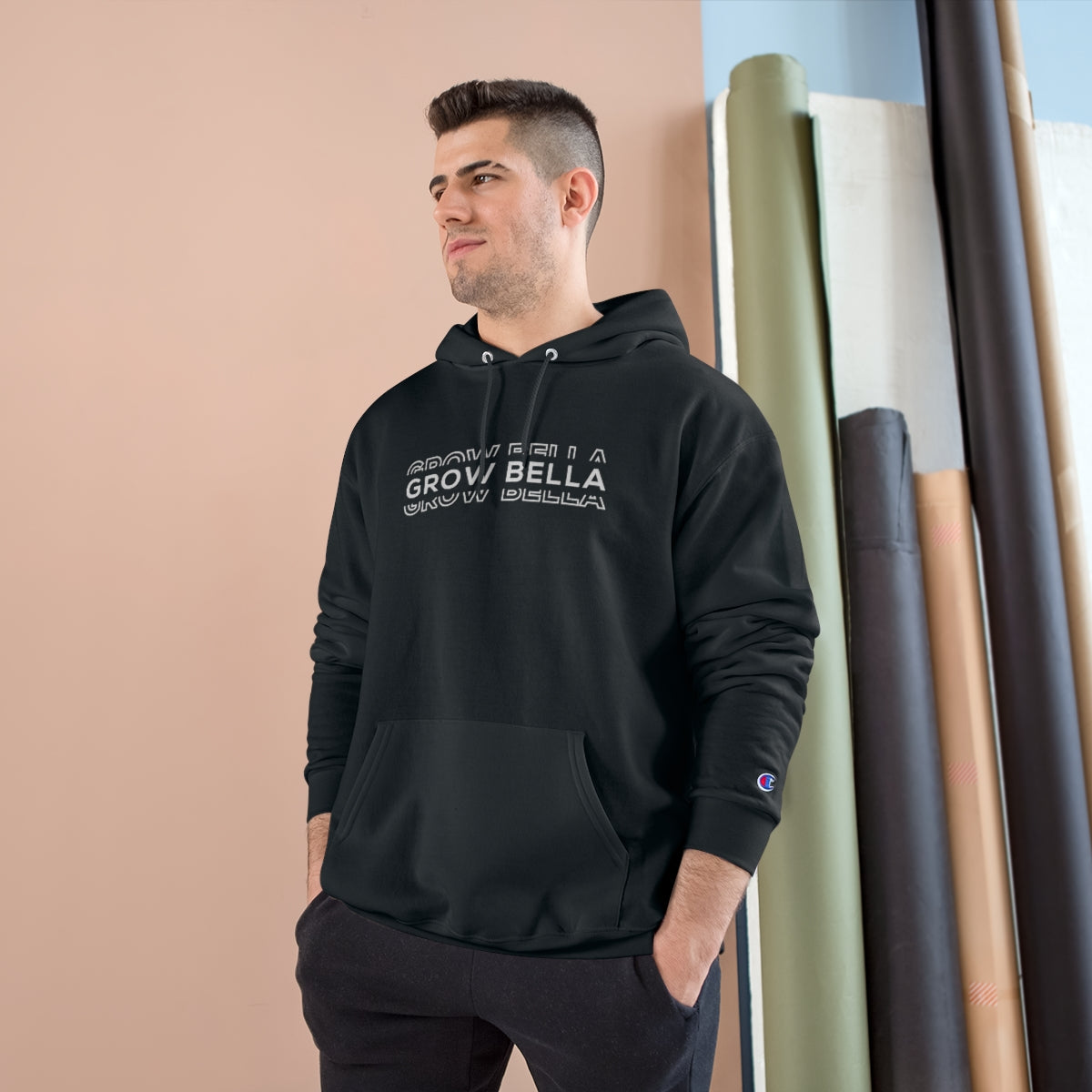 Grow Bella Champion Hoodie