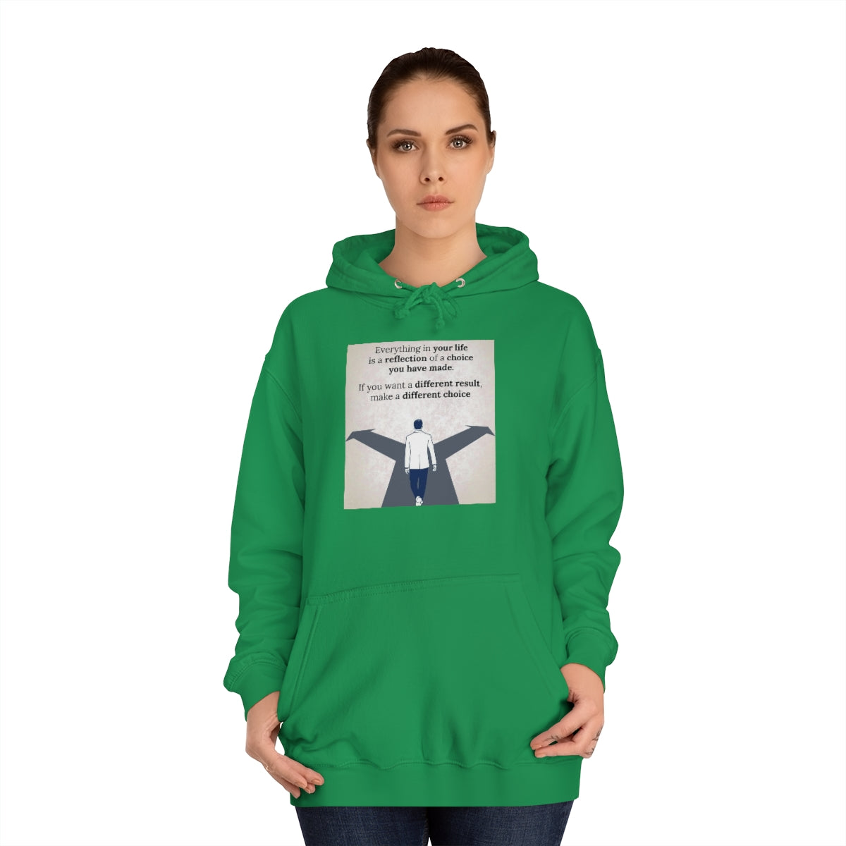 Choose the right Path, Grow Bella Hoodie