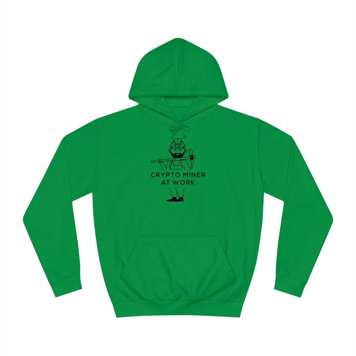 Let People know You Mine Crypto with our mining Hoodie