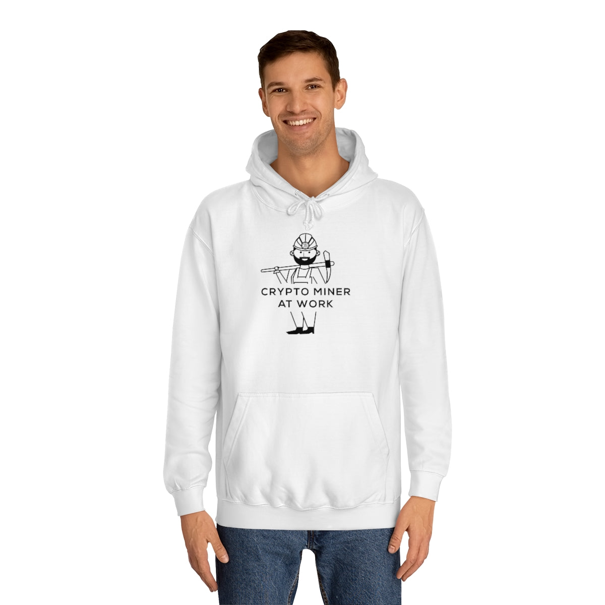 Let People know You Mine Crypto with our mining Hoodie
