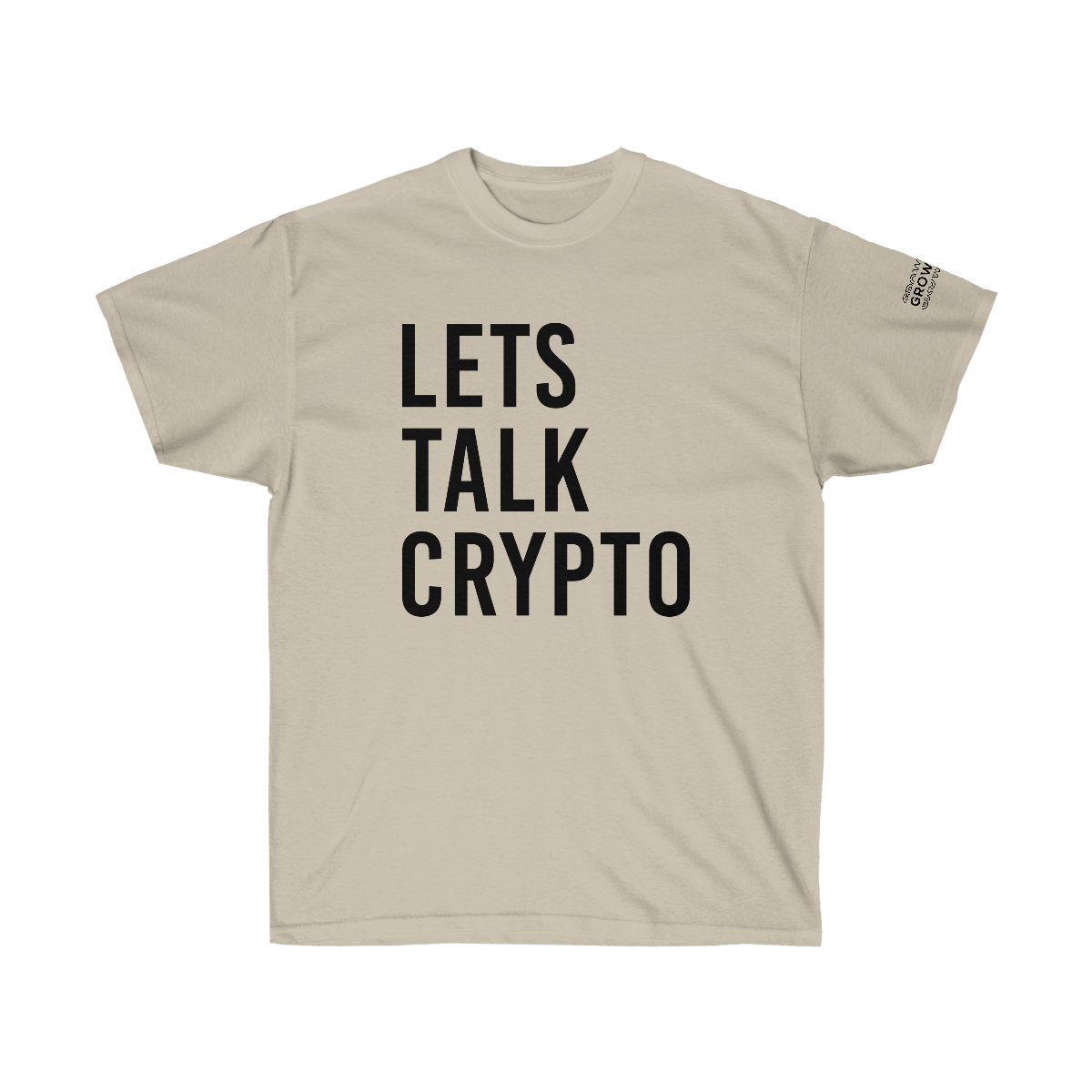 Let's Talk Crypto. Unisex Ultra Cotton Tee