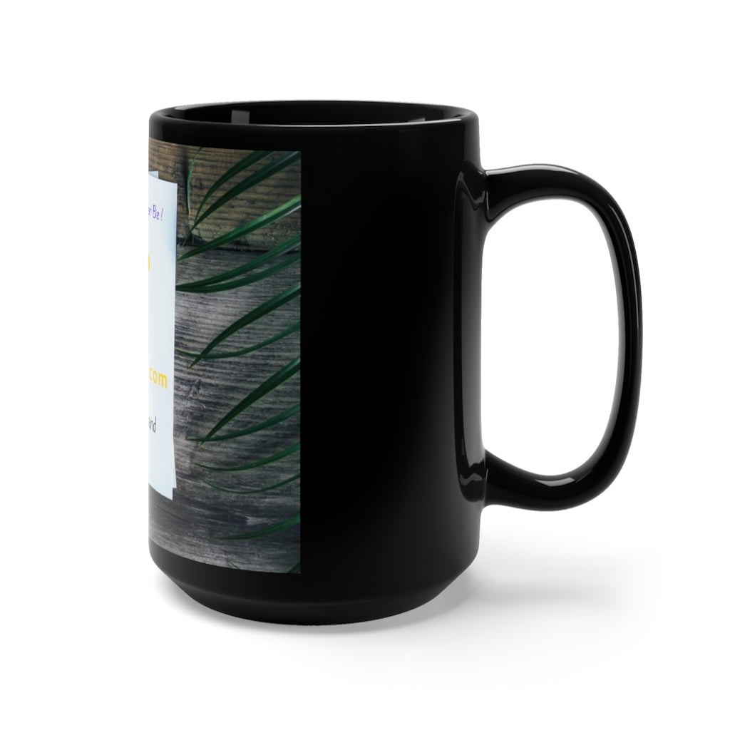 Be the best you can be Grow Bella 15oz Black Mug